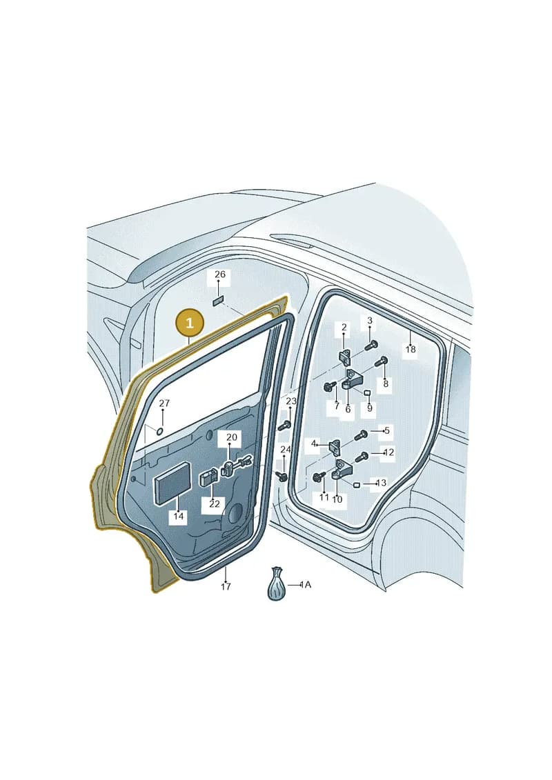 5FJ833056E — SEAT Tarraco (2018-2024) diagram 833833000, position 1