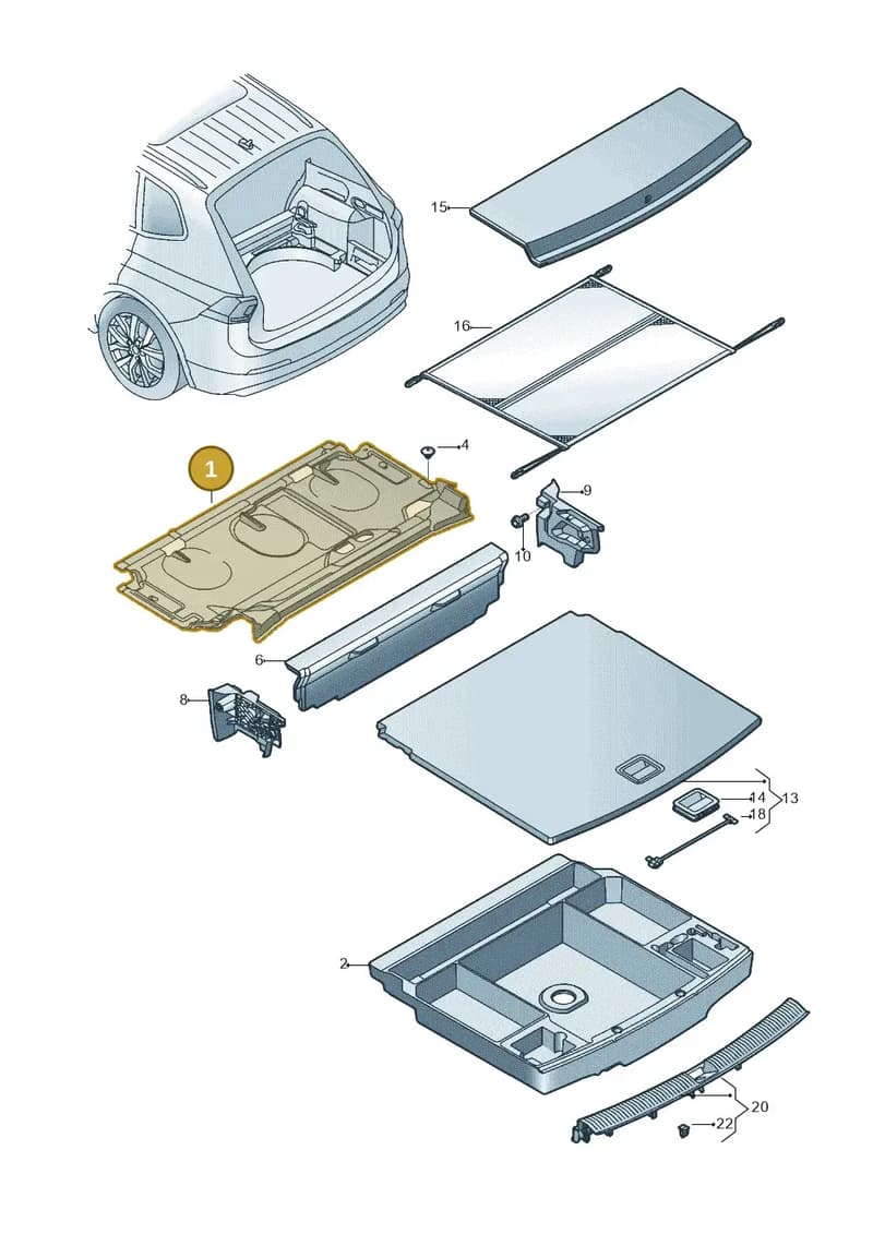 5FJ863717ACA9 — SEAT Tarraco (2018-2024) diagram 833863800, position 1