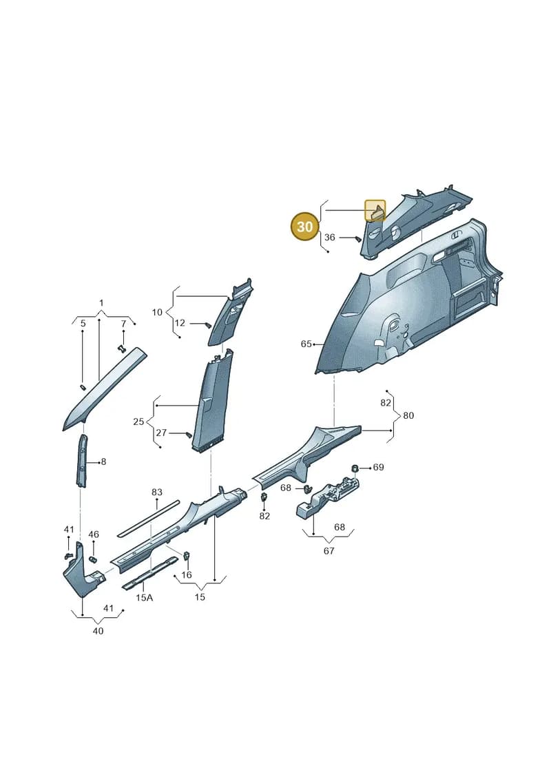 5FJ867288B82V — SEAT Tarraco (2018-2024) diagram 591867070, position 30