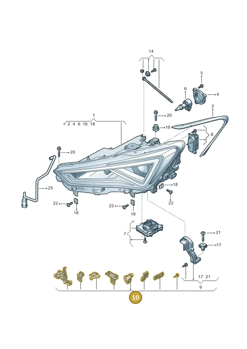 5FJ998225A — SEAT Tarraco (2018-2024) diagram 591941000, position 10