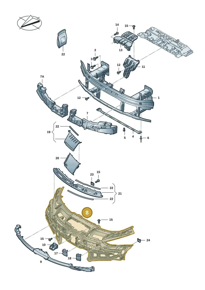 5FL8072319B9 — SEAT CUPRA Tavascan (2023-) diagram 20h807000, position 8