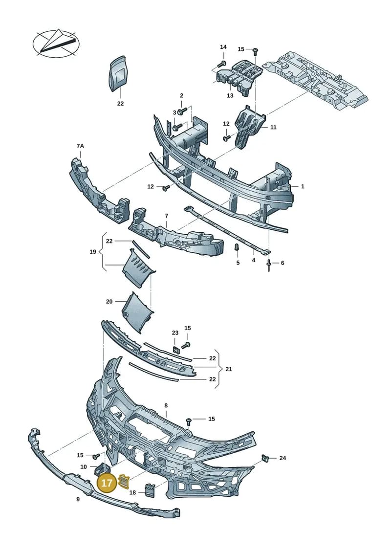 5FL807344 — SEAT CUPRA Tavascan (2023-) diagram 20h807000, position 17