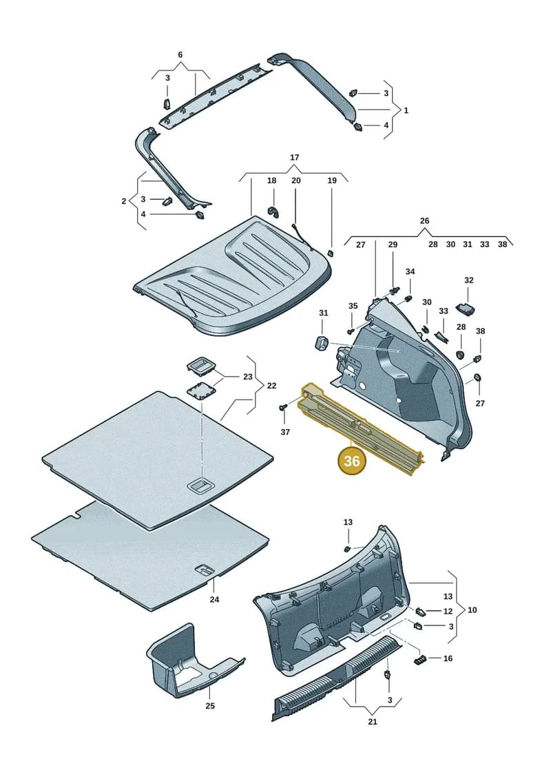 5FL8588474PK — SEAT CUPRA Tavascan (2023-) diagram 20h867080, position 36