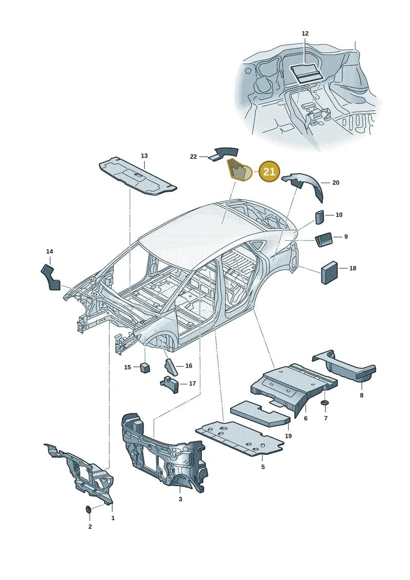 5FL863896 — SEAT CUPRA Tavascan (2023-) diagram 20h863020, position 21