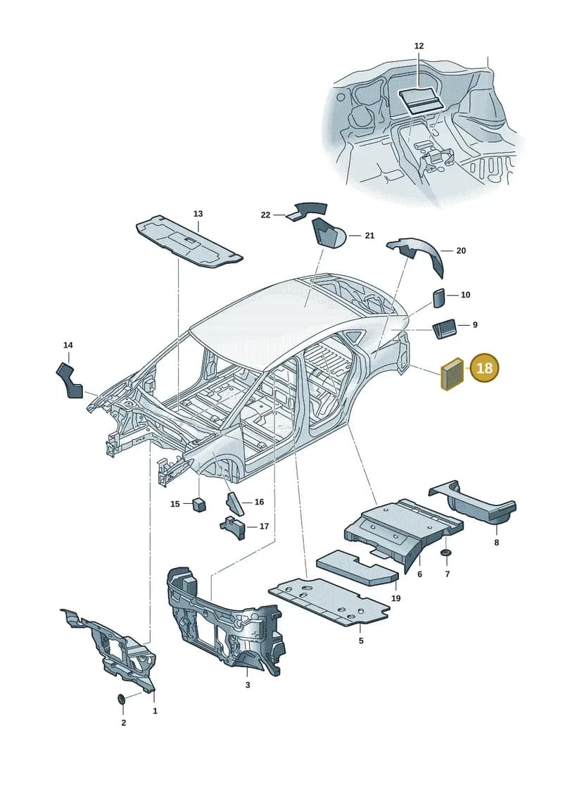 5FL864707 — SEAT CUPRA Tavascan (2023-) diagram 20h863020, position 18