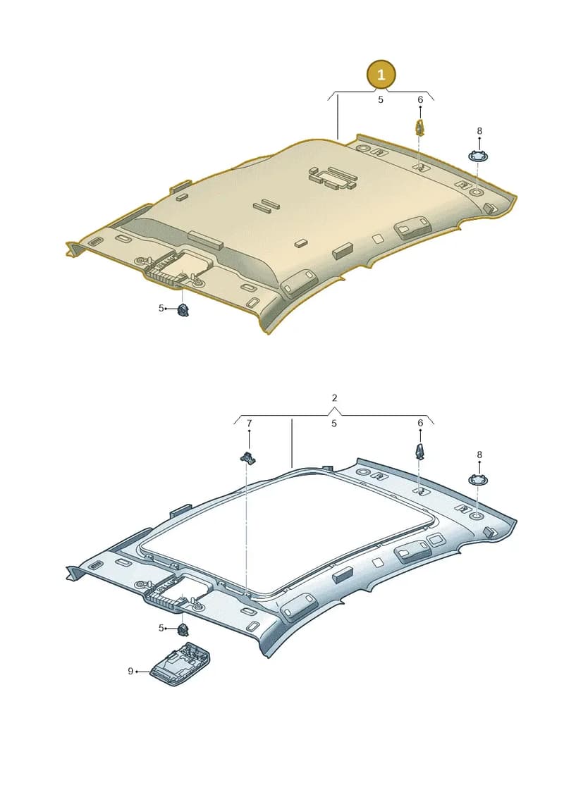 5FL867501AIK9 — SEAT CUPRA Tavascan (2023-) diagram 11a867055, position 1