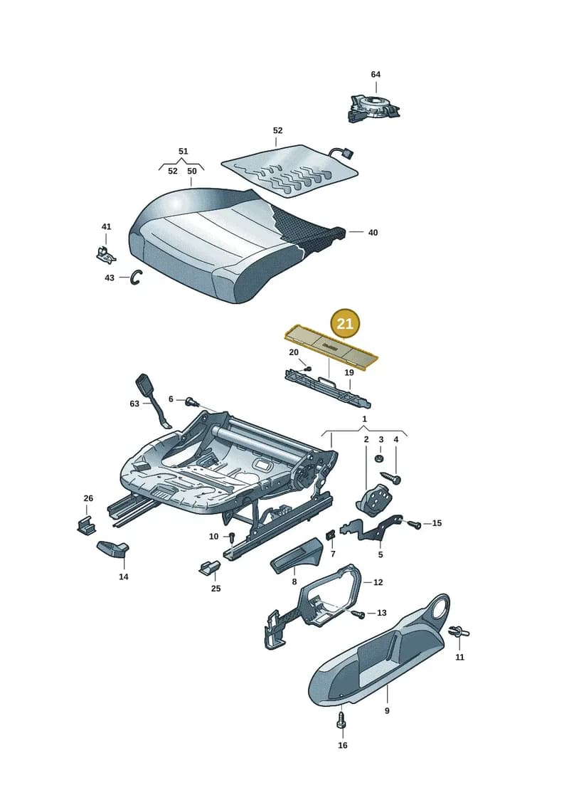 5FL8811012ZA — SEAT CUPRA Tavascan (2023-) diagram 10a881000, position 21