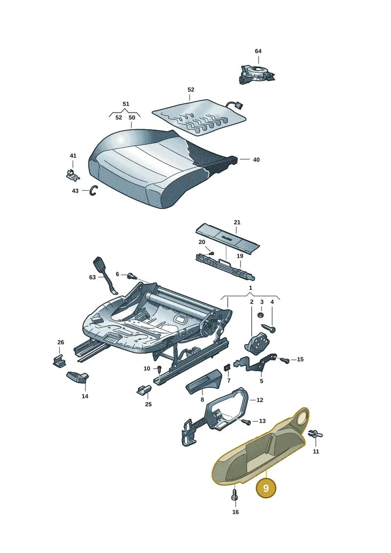 5FL8813174PK — SEAT CUPRA Tavascan (2023-) diagram 10a881000, position 9