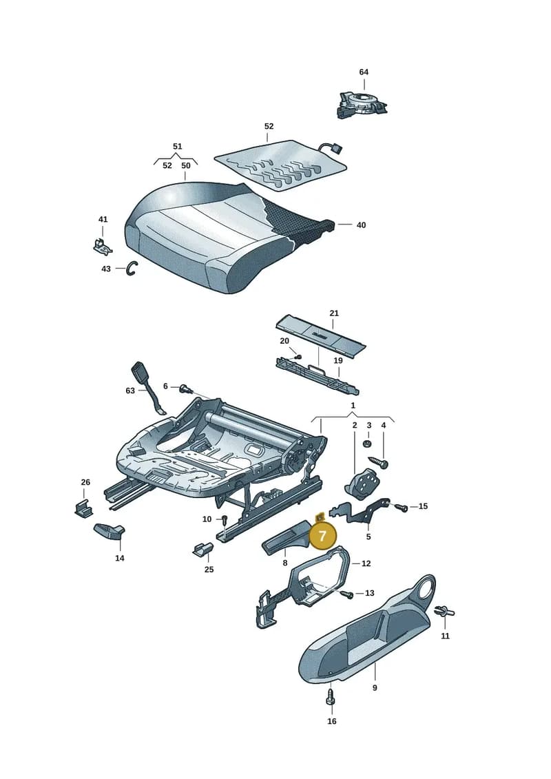 5FL881449 — SEAT CUPRA Tavascan (2023-) diagram 10a881000, position 7