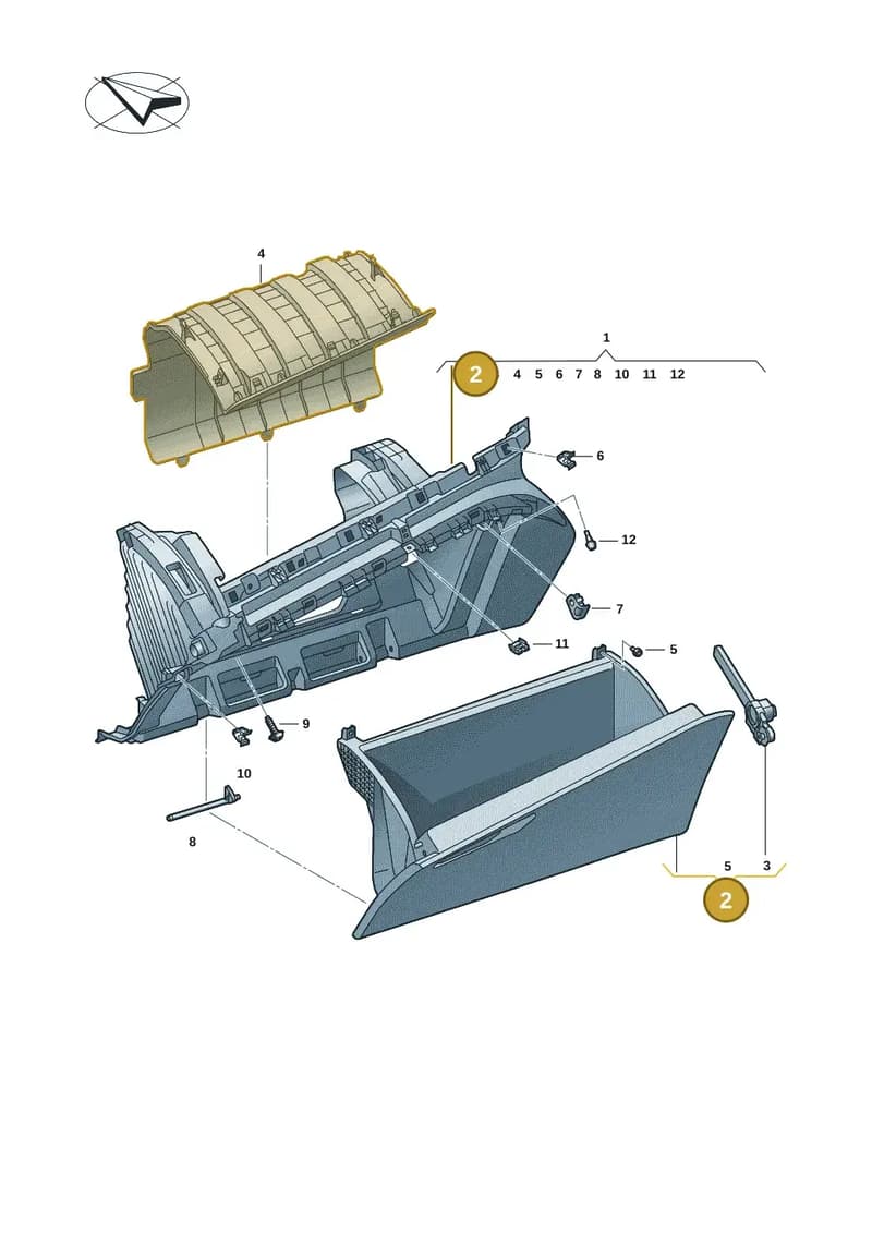 5FM8571014PK — SEAT CUPRA Tavascan (2023-) diagram 20h857030, position 2
