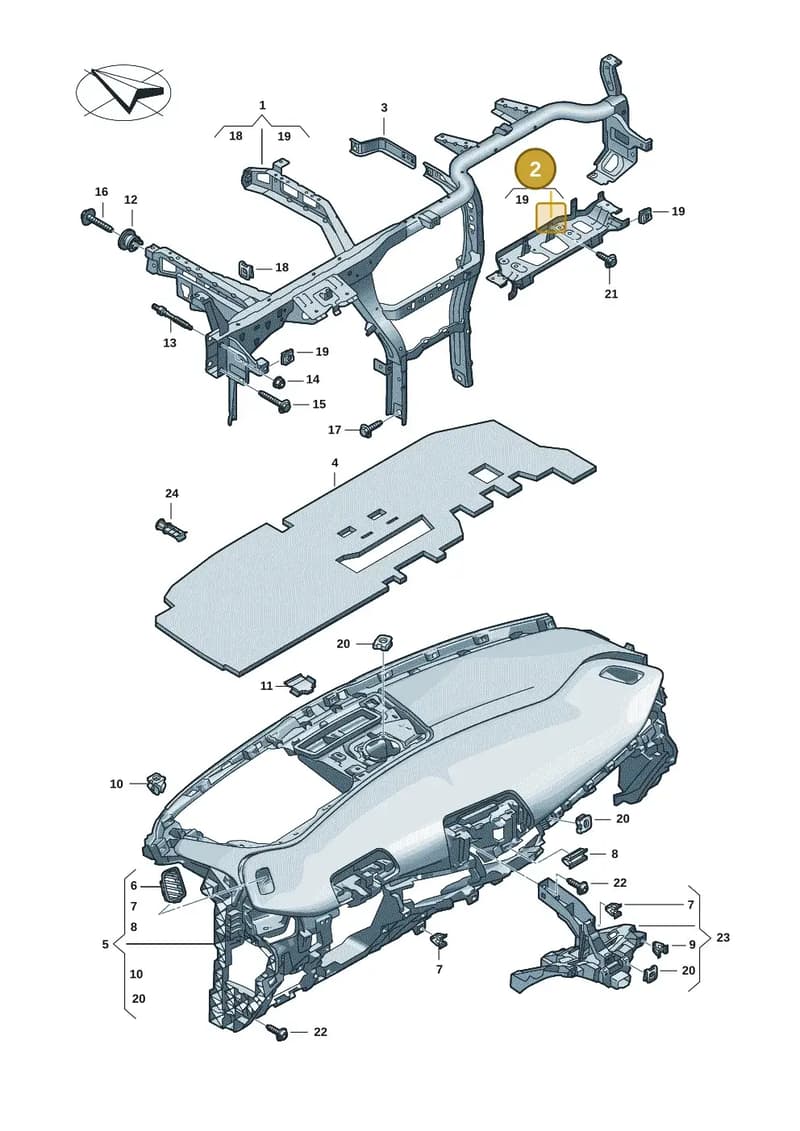 5FM857392 — SEAT CUPRA Tavascan (2023-) diagram 20h857000, position 2