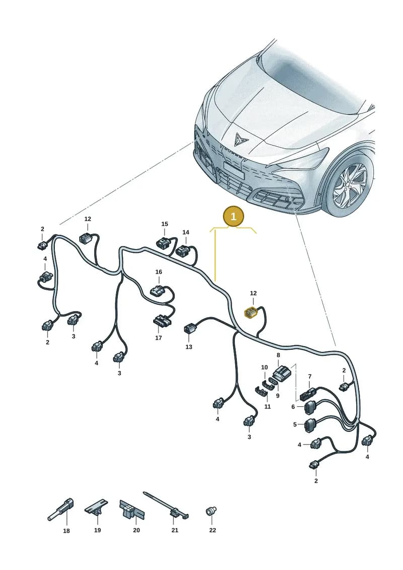 5FM971095F — SEAT CUPRA Tavascan (2023-) diagram 20h971000, position 1