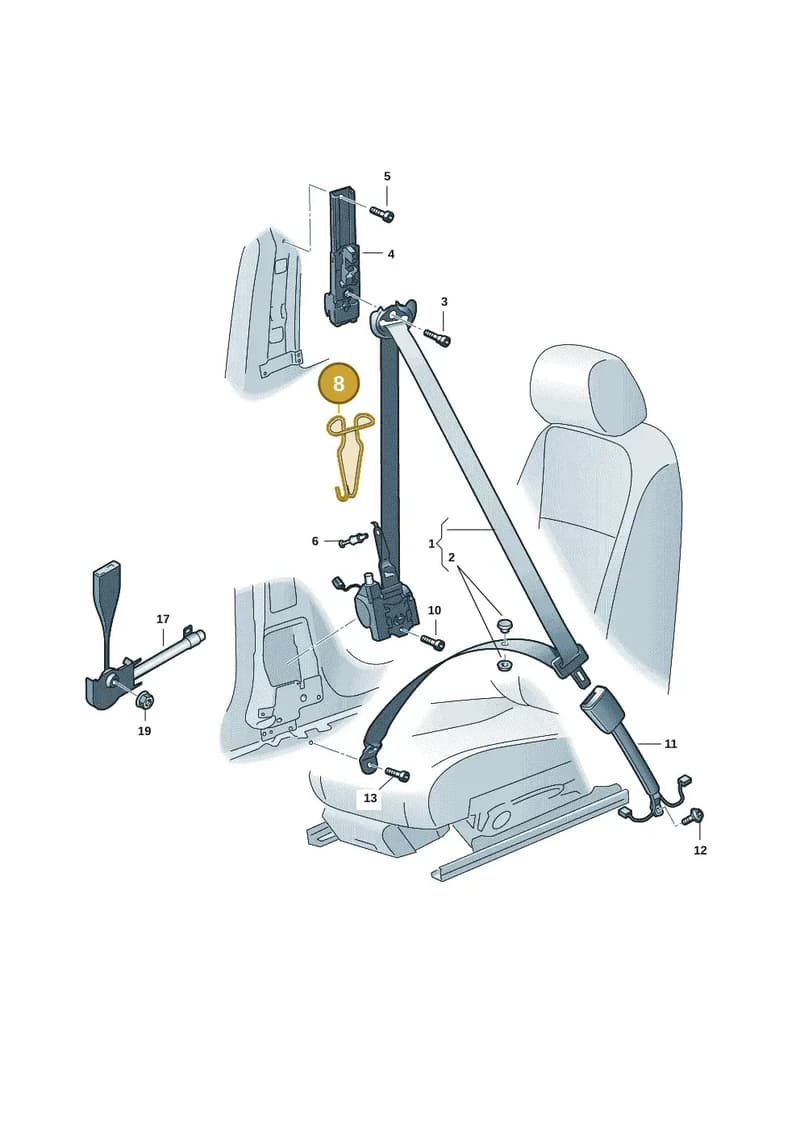 5GD857817 — SEAT CUPRA Tavascan (2023-) diagram 11a857060, position 8