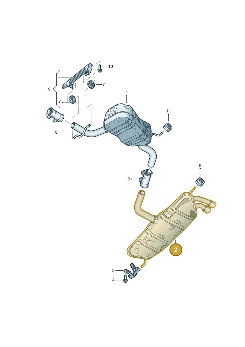 5P0253609Q — SEAT Altea XL (2013-) diagram 412253930, position 2