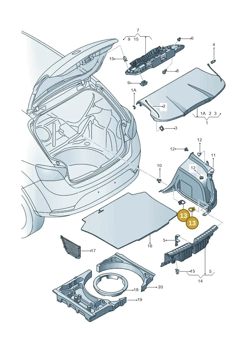5P0801983A — SEAT Ibiza (2015-) diagram 639867800, position 13