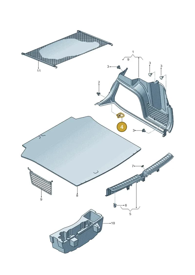 5P0801983A — SEAT Ibiza (2015-) diagram 639867900, position 4