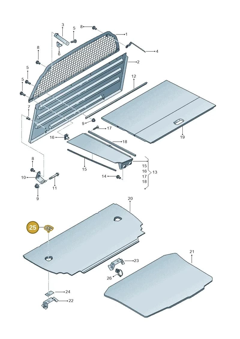5P0801983A — SEAT Ibiza (2015-) diagram 639867950, position 25