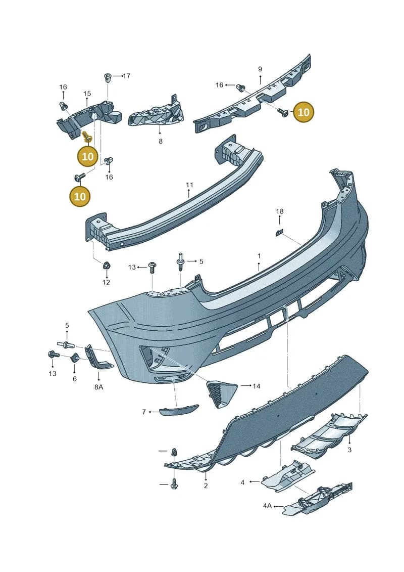 5P0807707A — SEAT Ibiza (2015-) diagram 639807510, position 10