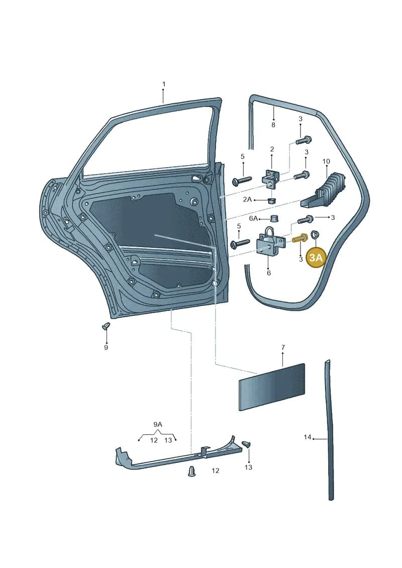5P0837329C — SEAT CORDOBA                06> (2005-) diagram 469833100, position 3A