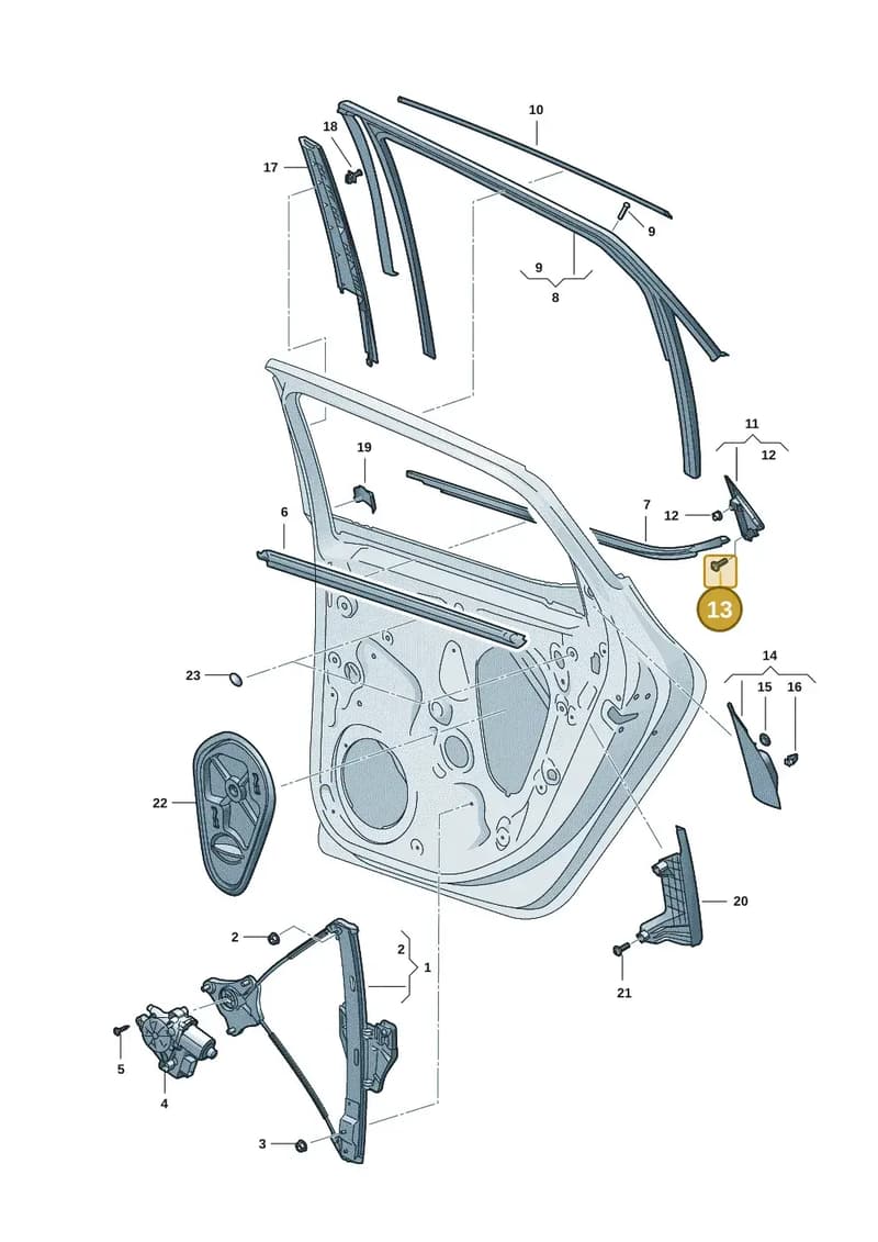5P0853755 — SEAT CUPRA Formentor (2020-) diagram 5fn839060, position 13