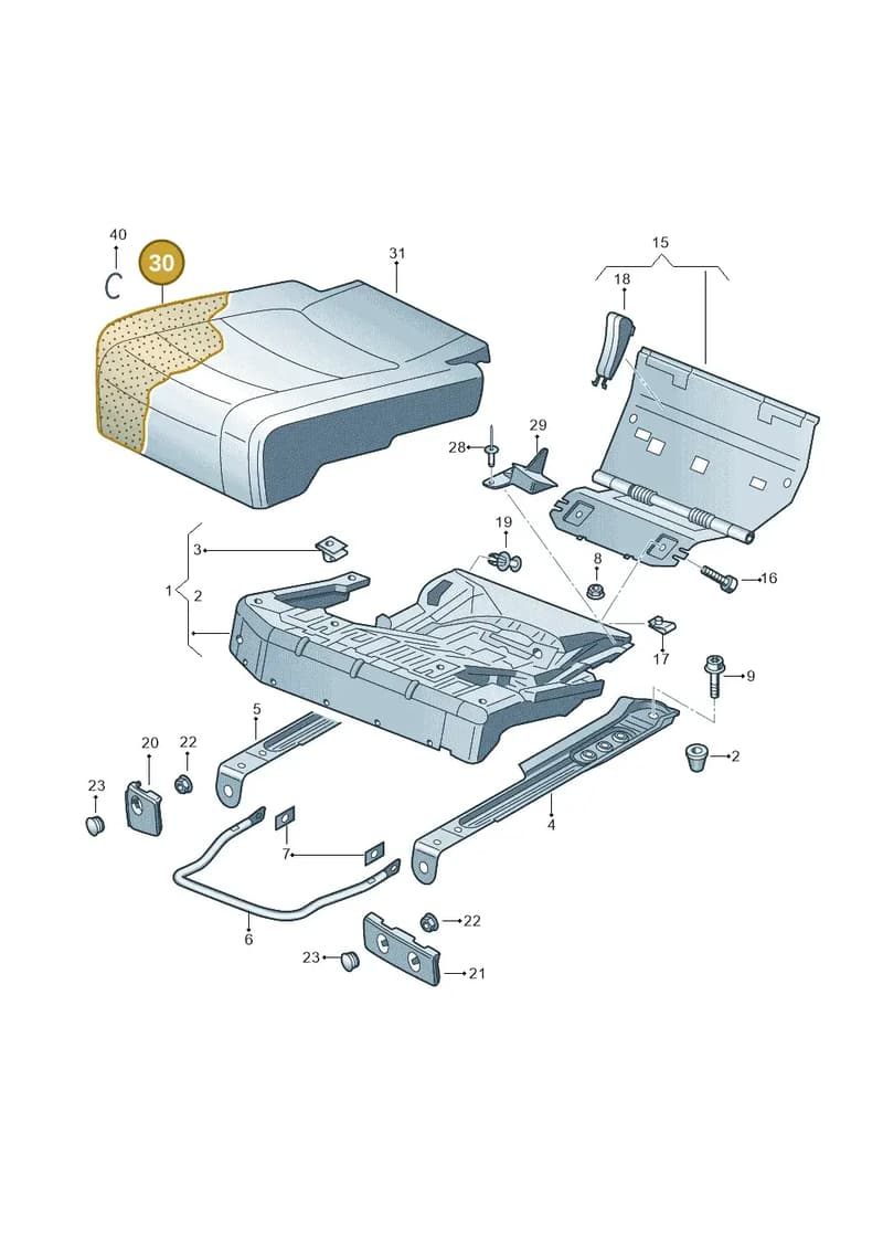 5P0885376AE — SEAT Altea XL (2013-) diagram 459885200, position 30