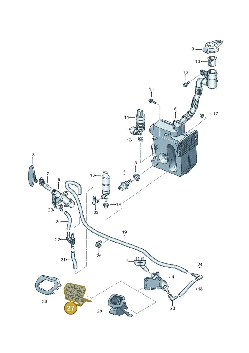 5P9807596 — SEAT Altea XL (2013-) diagram 418955300, position 27