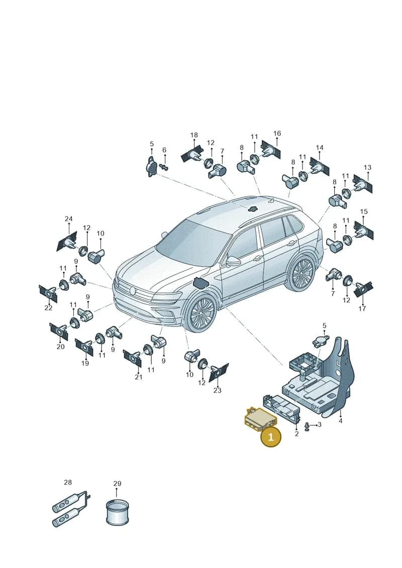 5QA919283H — SEAT Tarraco FR (2018-2024) diagram 884919000, position 1