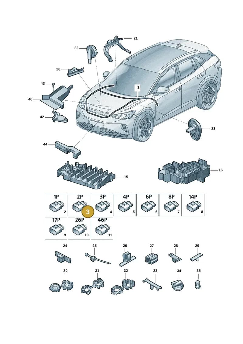 5WA035444F — Volkswagen ID.6 X (2021-) diagram 12d971080, position 3
