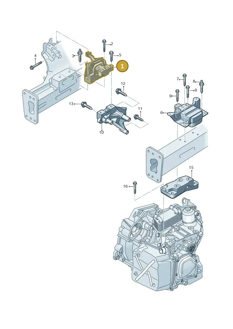 5WA199262BE — Volkswagen Tiguan (2016-2024) diagram 793199800, position 1