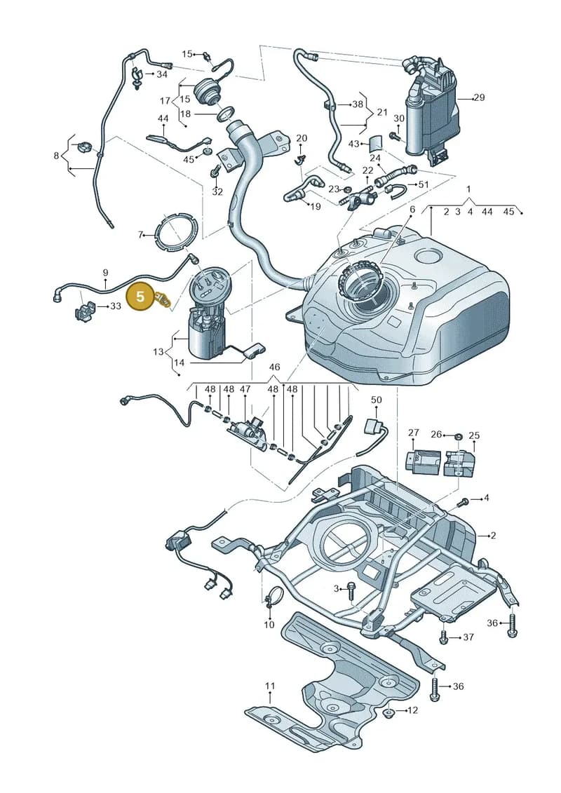 5WA201733 — SEAT CUPRA Formentor (2020-) diagram 596201040, position 5