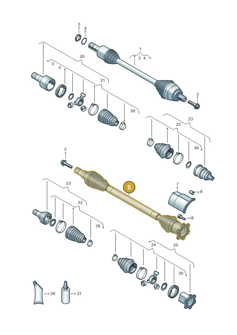 5WA407272P — SEAT CUPRA Formentor (2020-) diagram 827407390, position 5