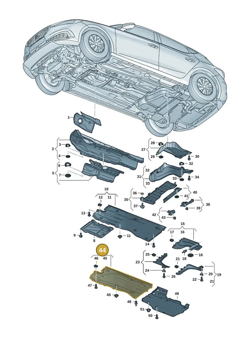 5WA825202B — SEAT Leon (2019-) diagram 5fn825010, position 44