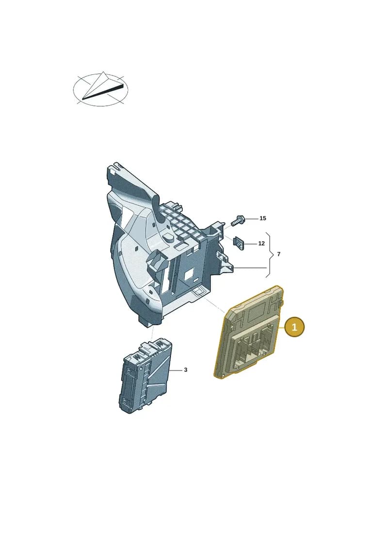 5WA937084AA — Volkswagen Tiguan (2024-) diagram 57d937050, position 1
