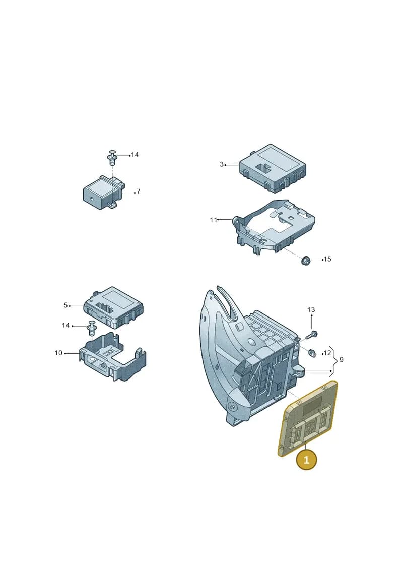5WA937086BT — Volkswagen Viloran (2021-2022) diagram 519937500, position 1