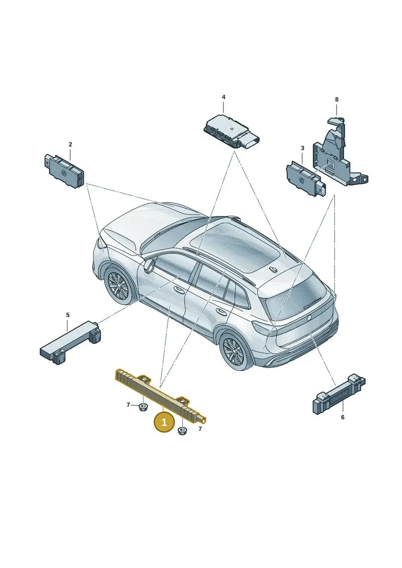5WA962131G — Skoda Kodiaq (2024-2024) diagram 57x909400, position 1