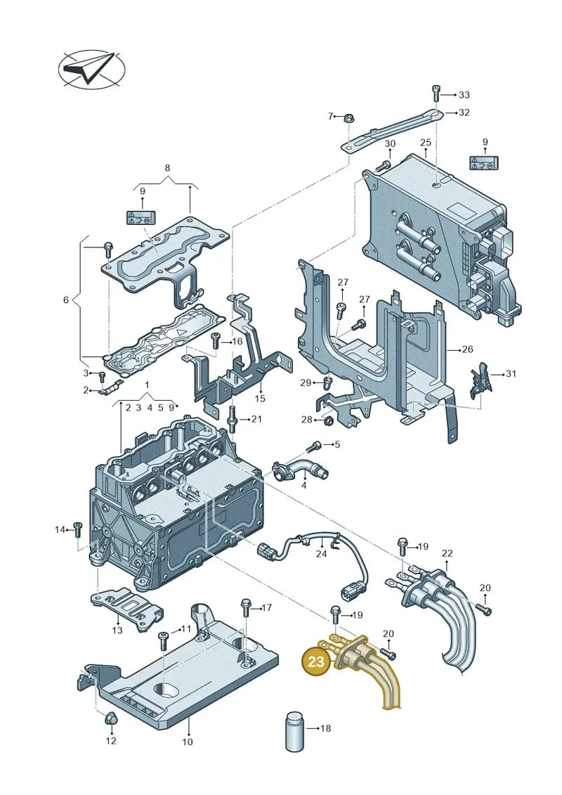 5WA971015 — SEAT CUPRA Formentor (2020-) diagram 793907800, position 23