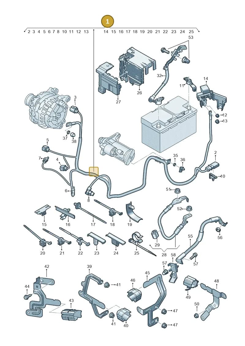 5WA971230CP — SEAT CUPRA Formentor (2020-) diagram 596972000, position 1