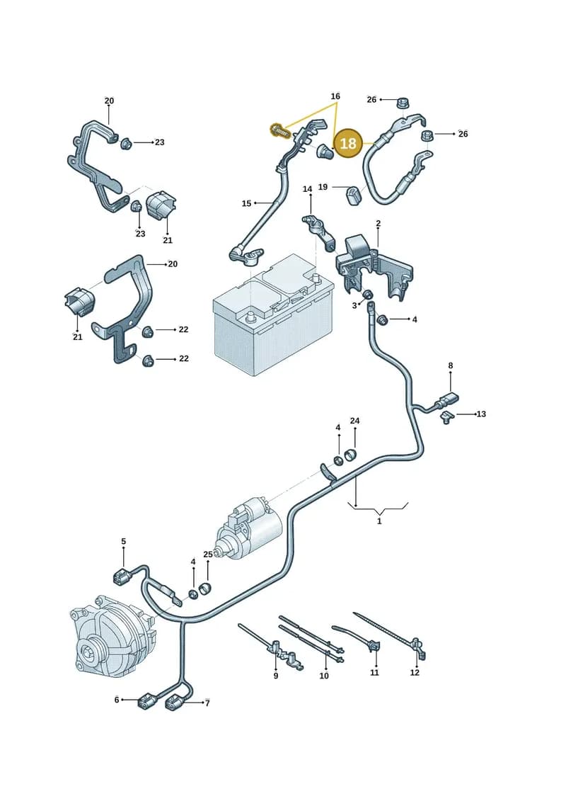 5WA971538A — Skoda Octavia (2021-) diagram 5dd971001, position 18