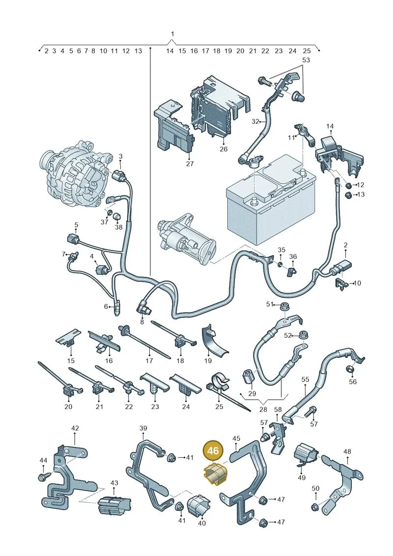 5WA971615E — SEAT CUPRA Formentor (2020-) diagram 596972000, position 46