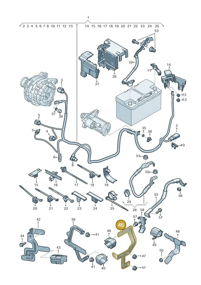 5WA971858E — SEAT CUPRA Formentor (2020-) diagram 596972000, position 45