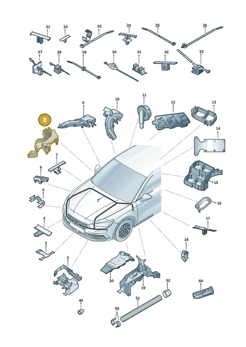 5WA971862 — SEAT CUPRA Formentor (2020-) diagram 5fn971081, position 8