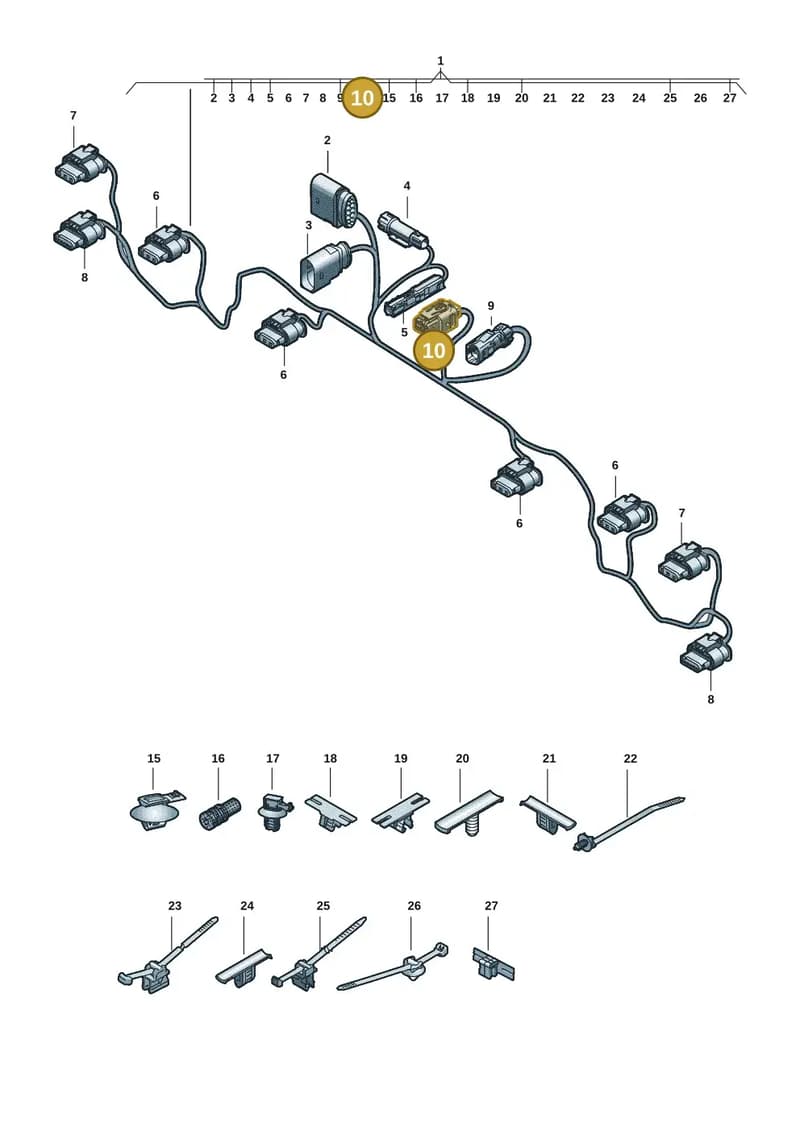 5WA973708A — Audi Q6 e-tron (2023-2025) diagram f5s972700, position 10