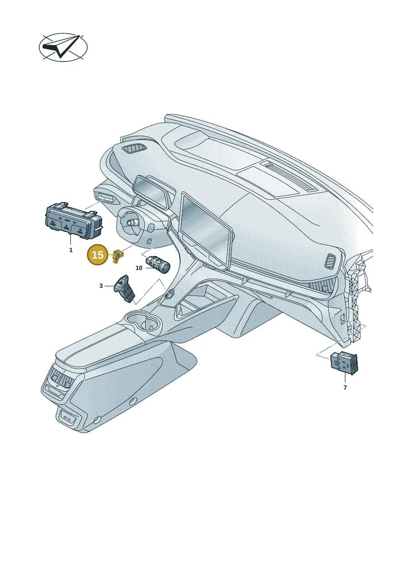 5WD907527A — SEAT CUPRA Tavascan (2023-) diagram 20h941050, position 15