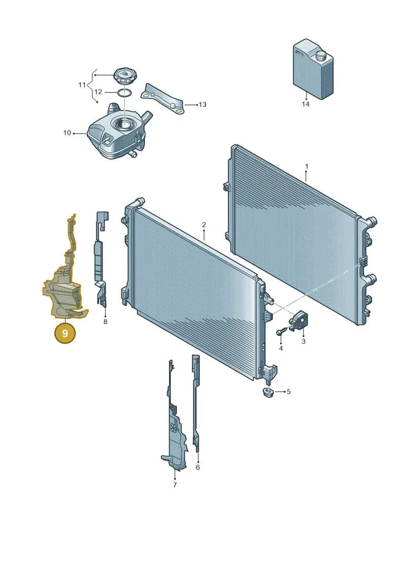 6F0121284G — SEAT Ibiza (2017-) diagram 837122030, position 9