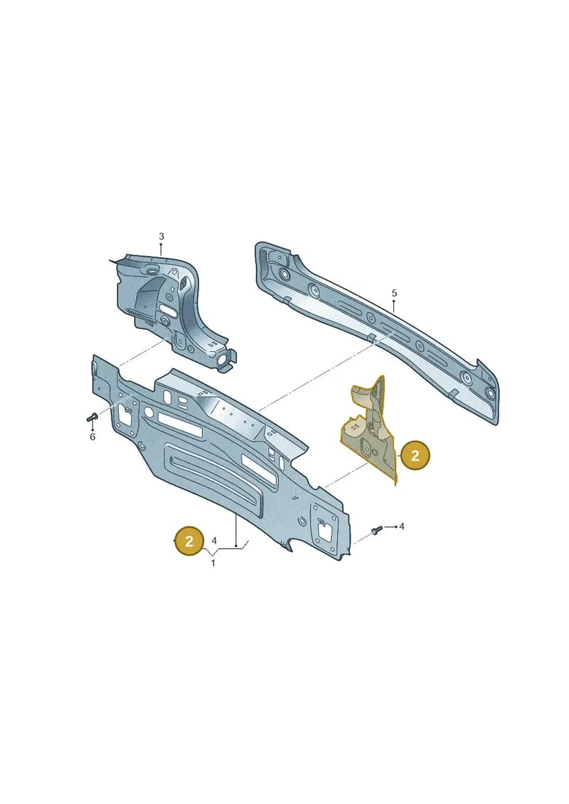 6F0809439A — SEAT Ibiza (2017-) diagram 835813000, position 2