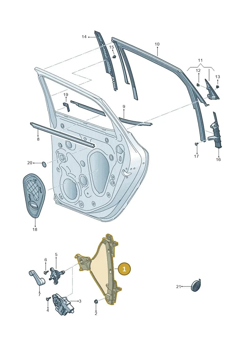 6F0839462D — SEAT Arona (2017-) diagram 835839600, position 1