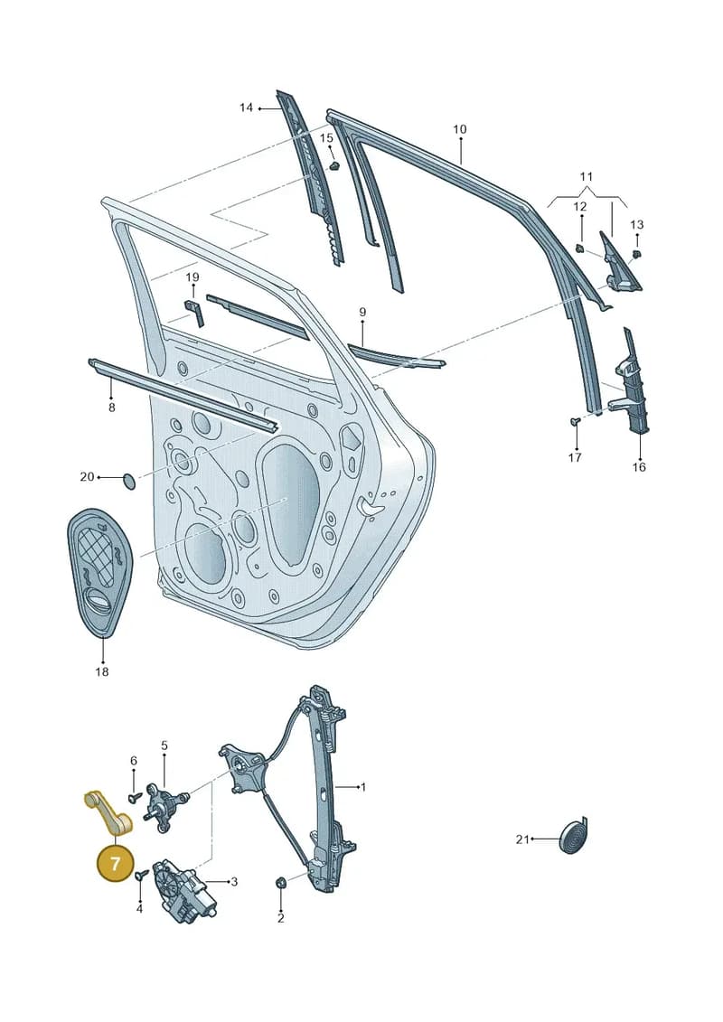6F0839581A82V — SEAT Arona (2017-) diagram 835839600, position 7