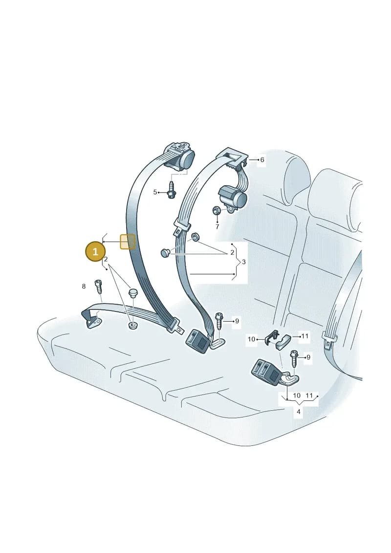 6F0857805FRAA — SEAT Ibiza (2017-) diagram 835857700, position 1