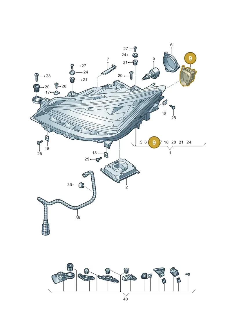 6F0941476 — SEAT Arona (2017-) diagram 835941120, position 9
