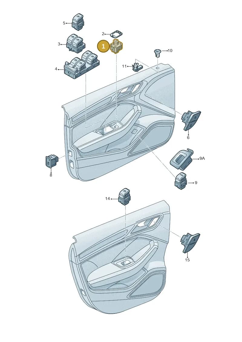6F0959565WHI — SEAT Arona (2017-) diagram 745959000, position 1